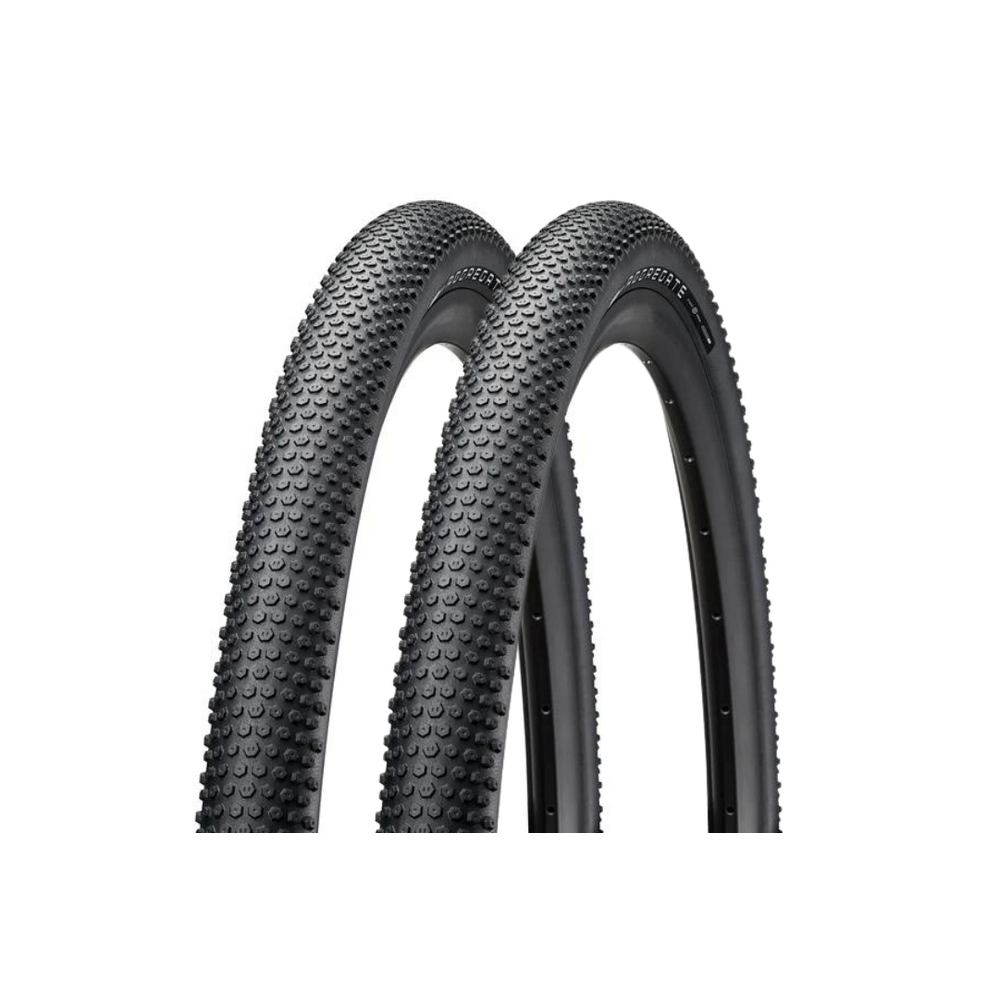 American Classic Aggregate Gravel Tyre 700 x 40 - Black (Pair)