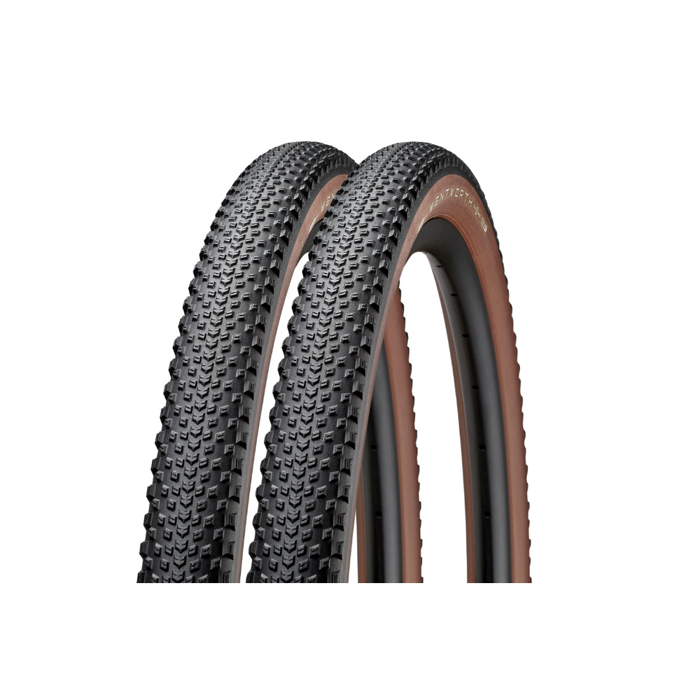 American Classic Wentworth Gravel Tyre 700 x 40 - Brown (Pair)