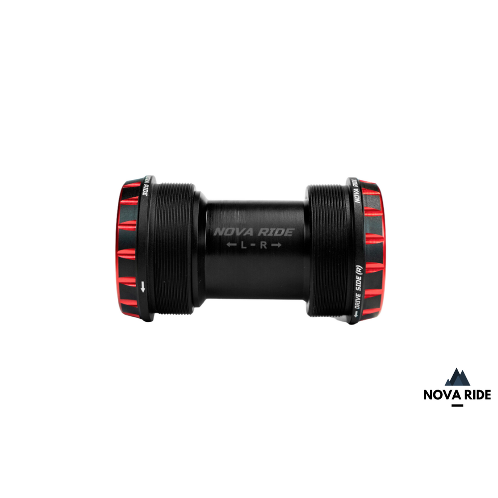 Nova Ride CBB Bottom Bracket T47 68mm Shimano - Red